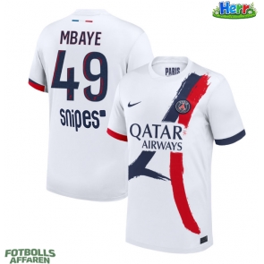 Paris Saint-Germain Ibrahim Mbaye #49 Bortatröja 2025-26 Kortärmad